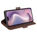 Pikkukuva 3 / 6: SKALO iPhone 16 Pro Premium Wallet Lompakkokotelo - Ruskea