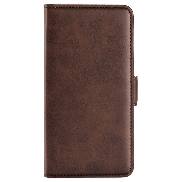 SKALO iPhone 16 Pro Premium Wallet Lompakkokotelo - Ruskea