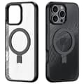 Miniatyrbillede 2 af 9: DUX DUCIS iPhone 16 Pro Max Aimo Series med Metalstativ Cover - Sort