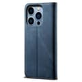 Miniatyrbillede 6 af 6: SKALO iPhone 16 Pro Max Jeans Flip Cover - Blå