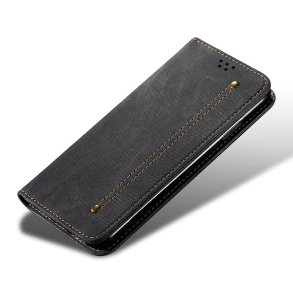 SKALO iPhone 16 Pro Max Jeans Flip Cover - Sort