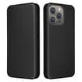 Miniatyrbillede 1 af 8: SKALO iPhone 16 Pro Max Carbon Fiber Pungetui - Sort