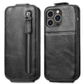 Miniatyrbillede 7 af 8: SKALO iPhone 16 Pro Max Vertical Flip Cover - Sort