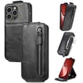 Miniatyrbillede 1 af 8: SKALO iPhone 16 Pro Max Vertical Flip Cover - Sort