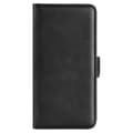 Miniatyrbillede 6 af 7: SKALO iPhone 16 Pro Max Premium Wallet Flip Cover - Sort