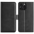 Miniatyrbillede 1 af 7: SKALO iPhone 16 Pro Max Premium Wallet Flip Cover - Sort