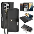 Miniatyrbillede 1 af 11: DUX DUCIS iPhone 16 Pro Max Lawa Series Flip Cover - Sort