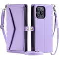 Miniatyrbild 1 av 11: SKALO iPhone 16 Pro Max Evelope Clutch 5-Fack - Lila