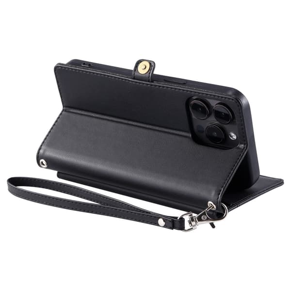 SKALO iPhone 16 Pro Max Evelope Clutch 5-RUM - Sort