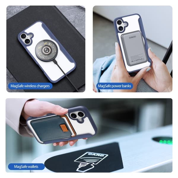 DUX DUCIS iPhone 16 Skin X Pro Cover - Blå