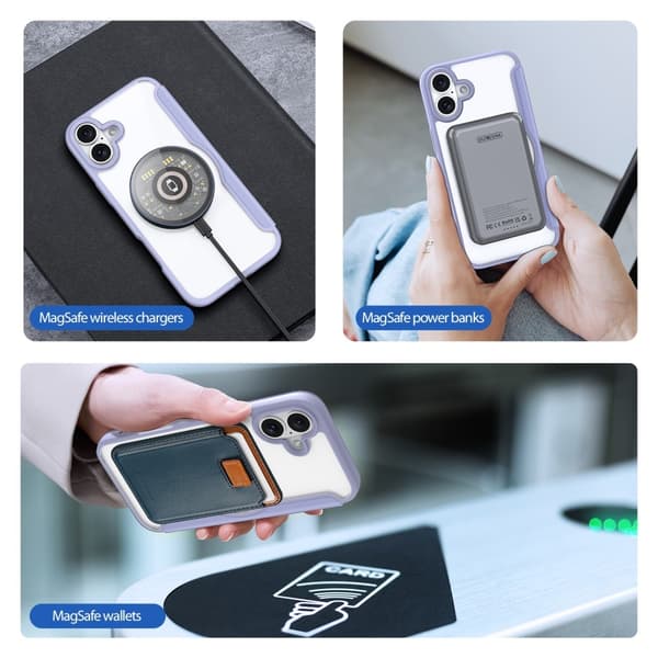 DUX DUCIS iPhone 16 Plus Skin X Pro Suojakuori - Violetti