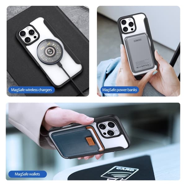 DUX DUCIS iPhone 16 Pro Skin X Pro Suojakuori - Musta