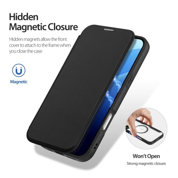 DUX DUCIS iPhone 16 Pro Skin X Pro Suojakuori - Musta