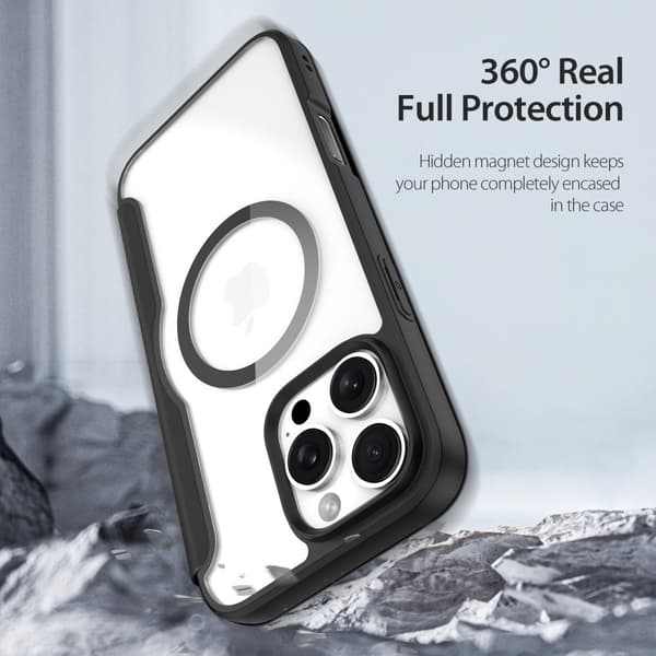DUX DUCIS iPhone 16 Pro Skin X Pro Suojakuori - Musta