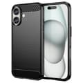 Miniatyrbild 1 av 9: SKALO iPhone 16 Armor Carbon Stöttåligt TPU-skal