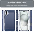 Pikkukuva 2 / 8: SKALO iPhone 16 Plus Armor Carbon Iskunkestävä TPU suojakuori