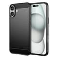 Pikkukuva 1 / 8: SKALO iPhone 16 Plus Armor Carbon Iskunkestävä TPU suojakuori