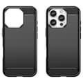 Miniatyrbillede 2 af 9: SKALO iPhone 16 Pro Max Armor Carbon Stødsikker TPU-cover