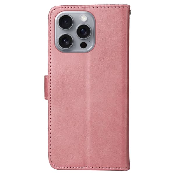 SKALO iPhone 16 Pro Max PU-læder Pungetui