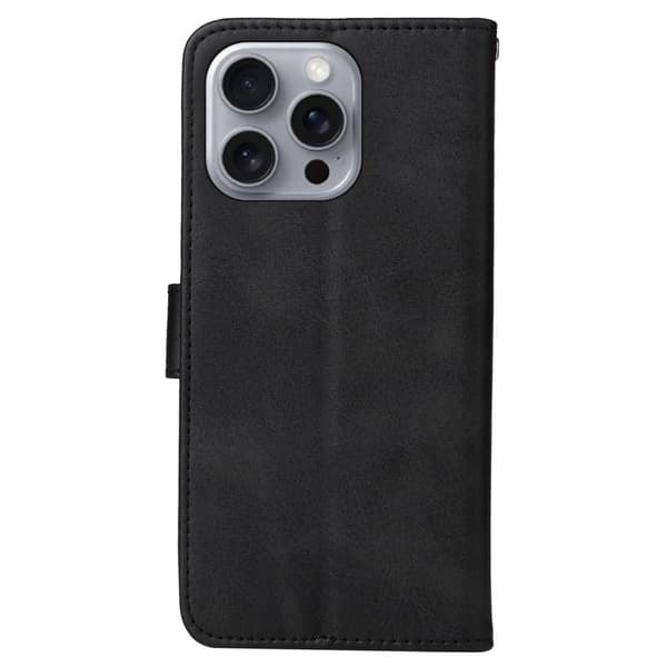 SKALO iPhone 16 Pro Max PU-læder Pungetui