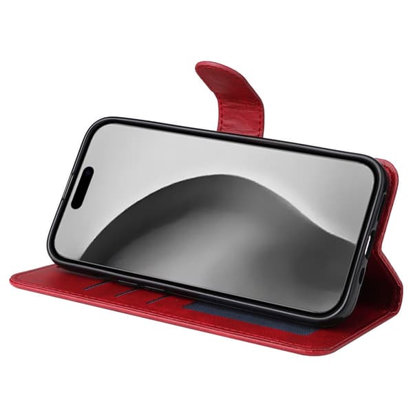 SKALO iPhone 16 Pro Max PU-læder Pungetui