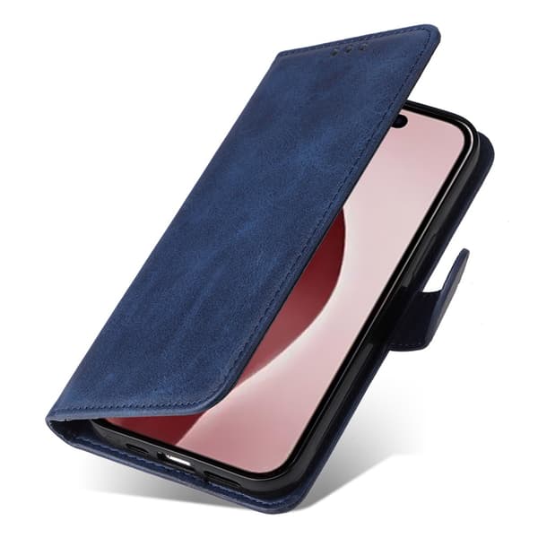 SKALO iPhone 16 Pro PU-læder Pungetui