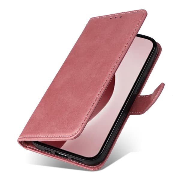 SKALO iPhone 16 Pro PU-læder Pungetui