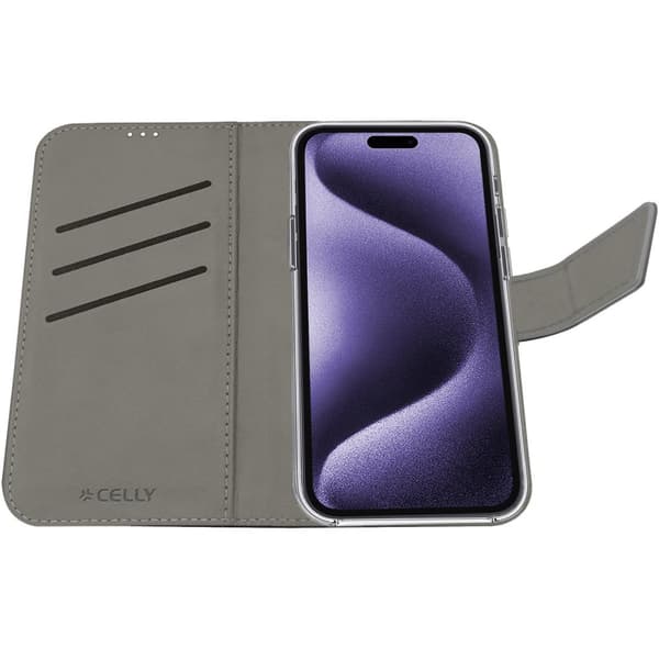Wally Wallet Case iPhone 16 Pro Max Sort