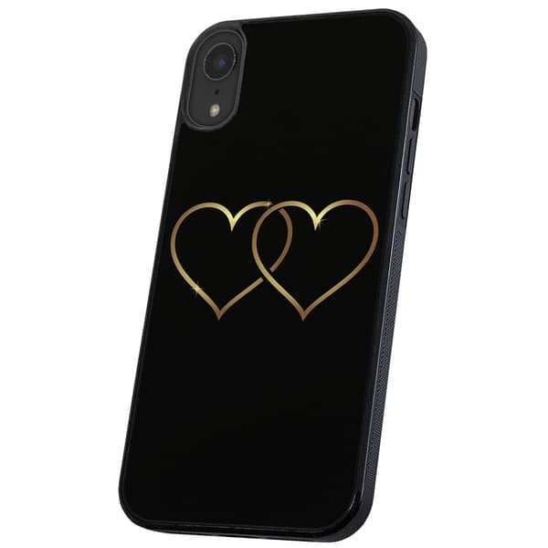 iPhone 16 - Skal/Mobilskal Double Hearts