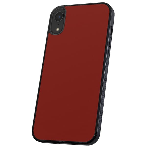 iPhone 16 - Kuoret/Suojakuori Tummanpunainen