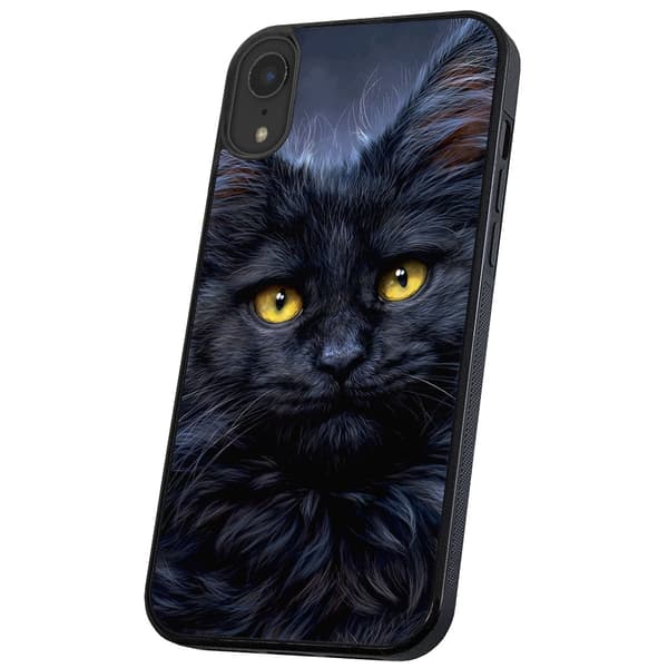 iPhone 16 Plus - Cover/Mobilcover Sort Kat