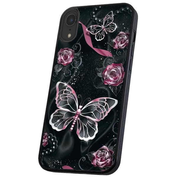 iPhone 16 Plus - Cover/Mobilcover Sommerfugle