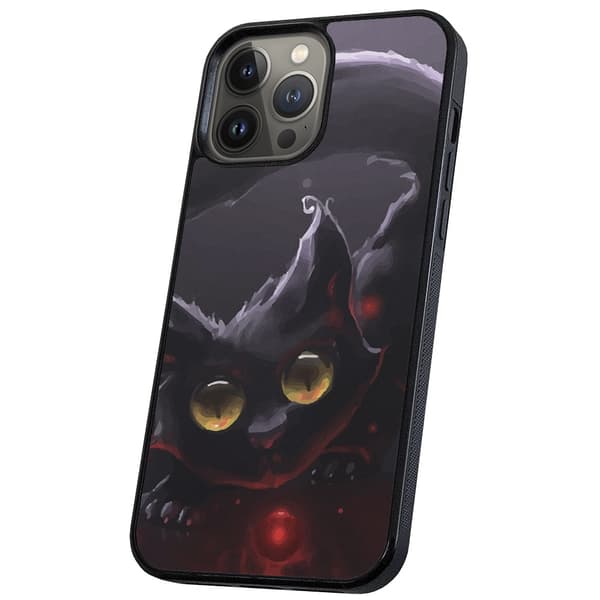 iPhone 16 Pro - Kuoret/Suojakuori Musta Kissa