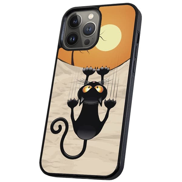 iPhone 16 Pro - Kuoret/Suojakuori Raapiva Kissa