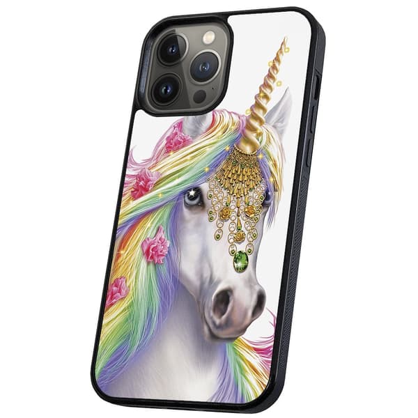 iPhone 16 Pro - Skal/Mobilskal Unicorn/Enhörning