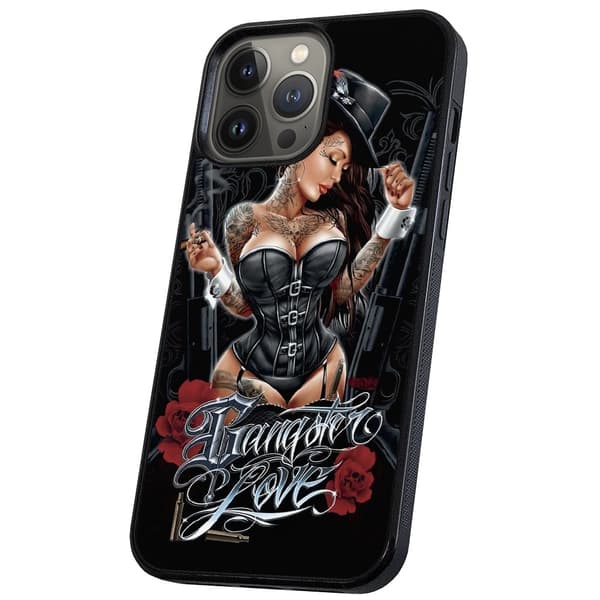 iPhone 16 Pro - Skal/Mobilskal Gangster Love