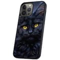 Miniatyrbilde 1 av 2: iPhone 16 Pro - Deksel/Mobildeksel Svart Katt