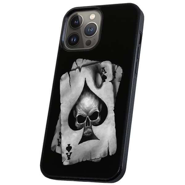 iPhone 16 Pro Max - Kuoret/Suojakuori Kallo Pelikortti