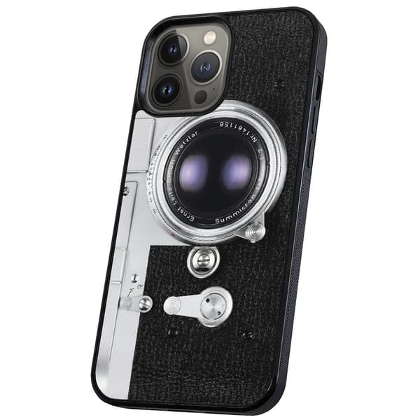 iPhone 16 Pro Max - Deksel/Mobildeksel Retro Kamera