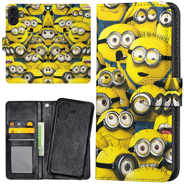 iPhone 16 Plus - Lompakkokotelo/Kuoret Minions
