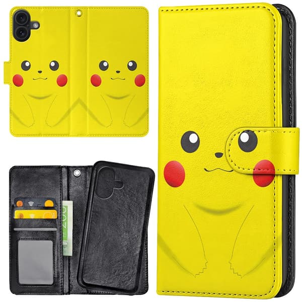 iPhone 16 Plus - Lompakkokotelo/Kuoret Pikachu / Pokemon