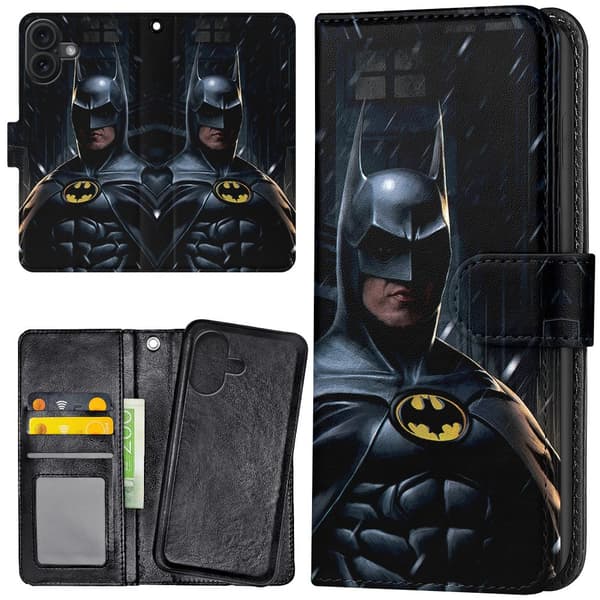 iPhone 16 Plus - Lompakkokotelo/Kuoret Batman