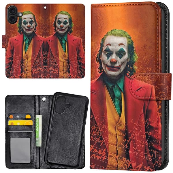 iPhone 16 Plus - Plånboksfodral/Skal Joker