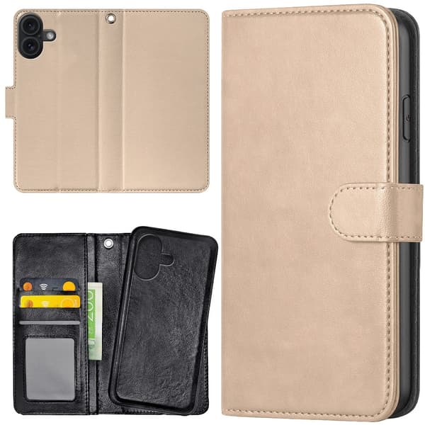iPhone 16 Plus - Mobilcover/Etui Cover Beige