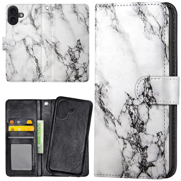 iPhone 16 Plus - Mobilcover/Etui Cover Marmor