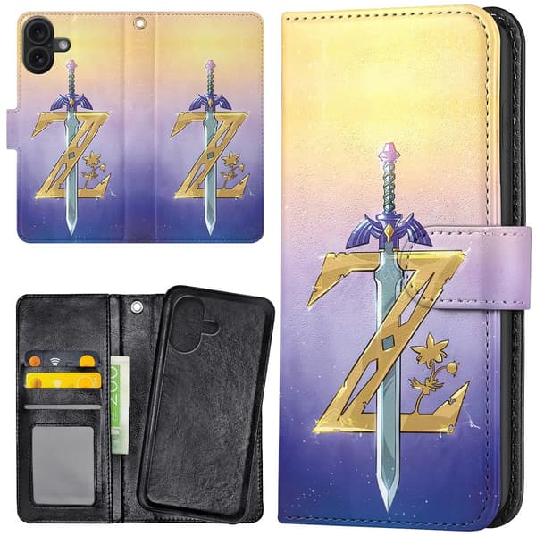 iPhone 16 Plus - Lommebok Deksel Zelda