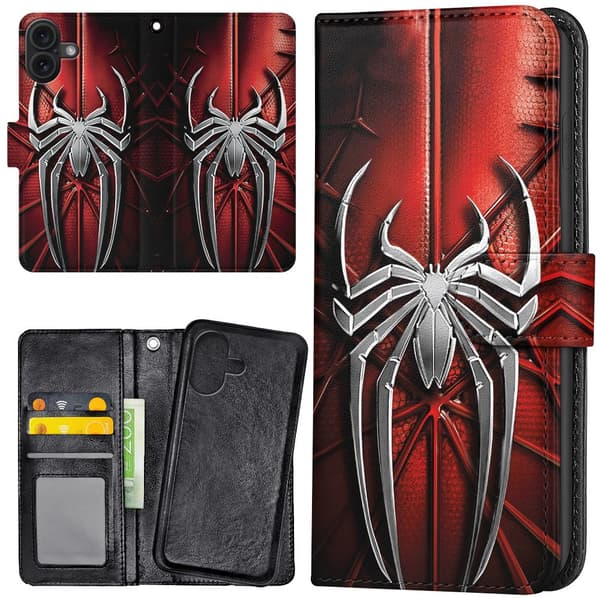 iPhone 16 Plus - Mobilcover/Etui Cover Spiderman