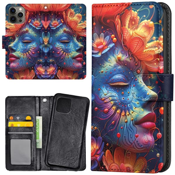 iPhone 16 Pro - Lompakkokotelo/Kuoret Psychedelic