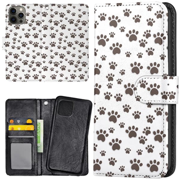 iPhone 16 Pro Max - Plånboksfodral/Skal Paw Pattern