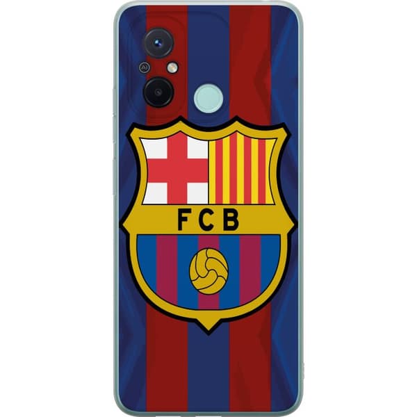 Xiaomi Redmi 12C Gjennomsiktig deksel FCB Barcelona